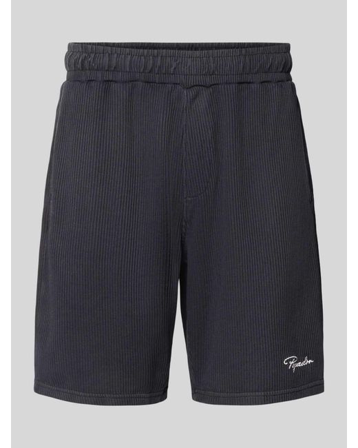 PEGADOR Relaxed Fit Korte Broek in het Blue voor heren