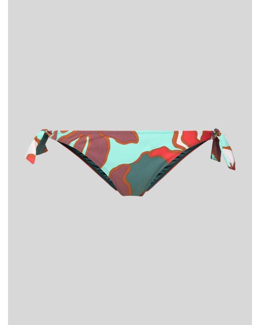 Barts Bikinibroekje Met Vetersluitingen Opzij, Model 'Bunbe Cheeky Bum' in het Metallic