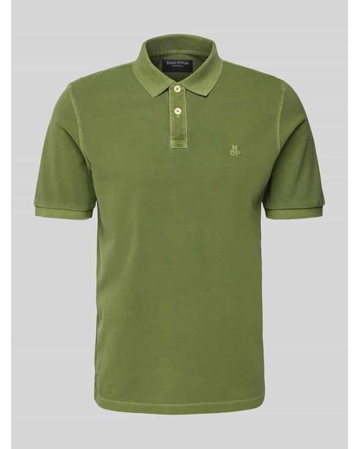 Marc O' Polo Regular Fit Poloshirt aus reiner Baumwolle in Green für Herren