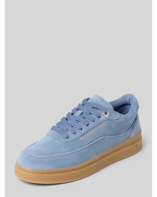 Tommy Hilfiger Lage Sneakers in het Blue