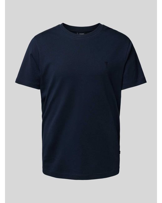 Joop! T-shirt Met Labelstitching in het Blue voor heren