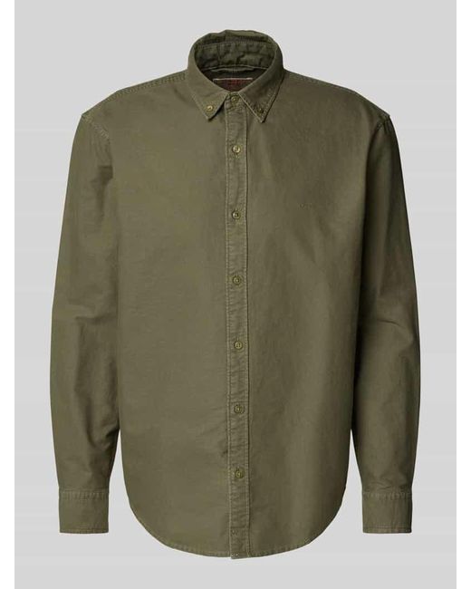Levi's Regular Fit Freizeithemd mit Button-Down-Kragen in Green für Herren