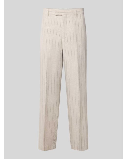 SELECTED Pantalons in het White voor heren