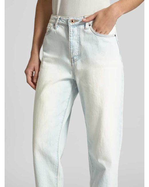 ARMANI EXCHANGE White Jeans mit 5-Pocket-Design