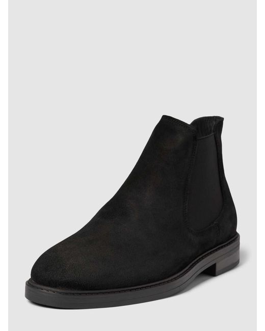 SELECTED Chelsea Boots Met Platte Hak in het Black voor heren