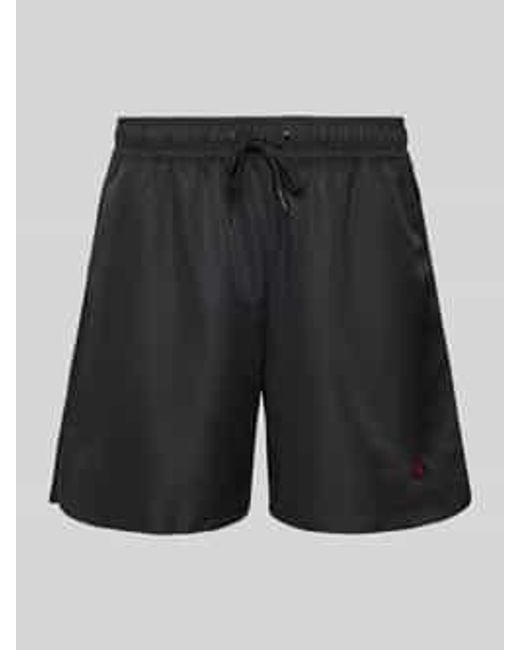 Ellesse Regular Fit Korte Broek Met Logobadge in het Black voor heren