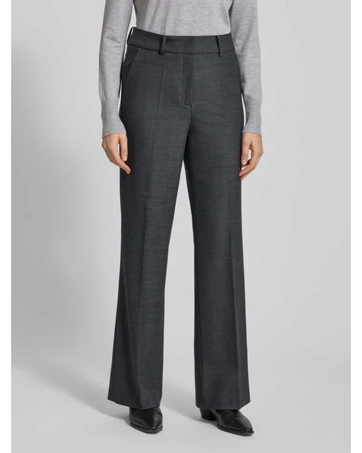 Cambio Gray Hose mit Bügelfalten Modell 'AMELIE'
