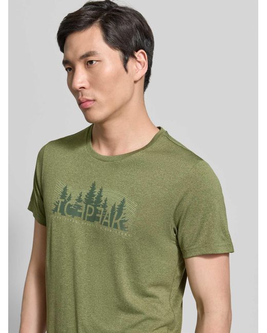 Icepeak T-Shirts in het Green voor heren