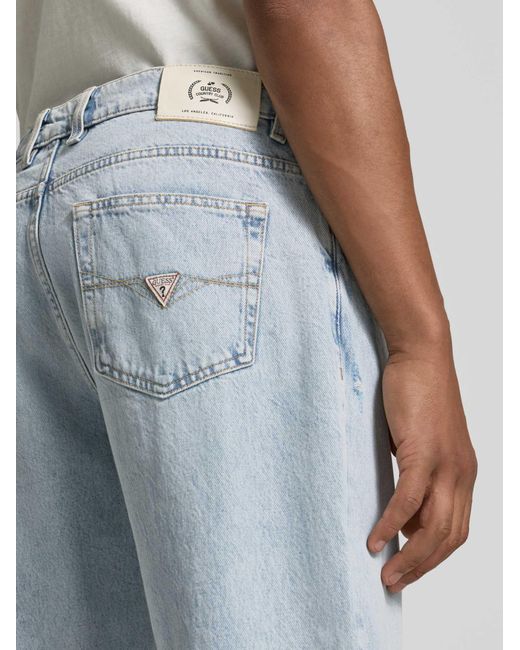 Guess Regular Fit Jeans in het Blue voor heren
