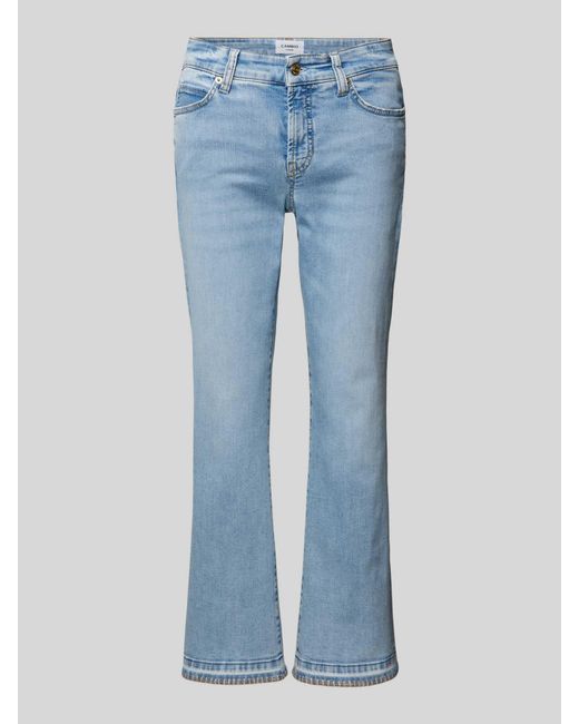 Cambio Jeans in verkürzter Passform Modell 'PARIS' in Blue für Herren