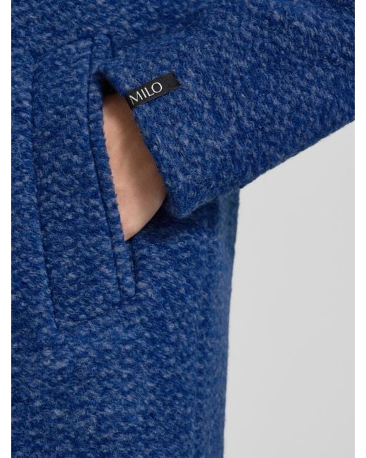 Milo Coats Blue Jacke aus Schurwolle-Mix mit Eingrifftaschen Modell 'SOFIA'