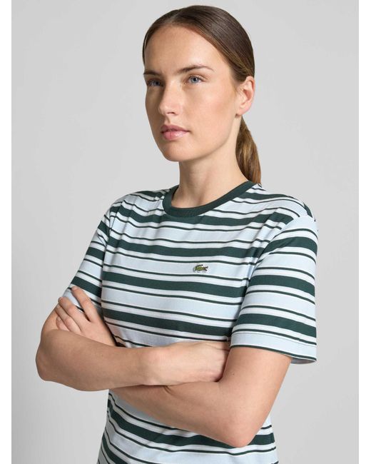 Lacoste T-Shirts in het Gray