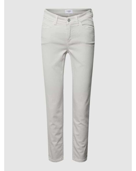 Cambio Jeans in verkürzter Passform Modell 'PIPER' in Gray für Herren