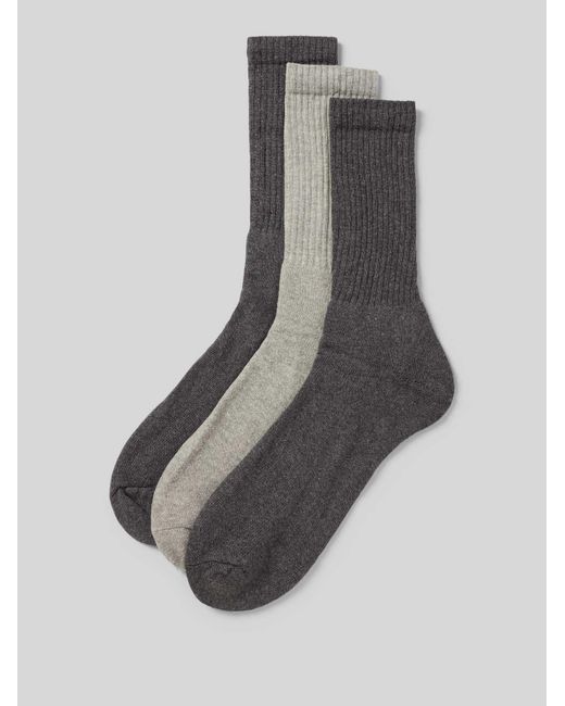 S.oliver Sokken Met Stretch In Een Set Van 6 Paar in het Gray voor heren