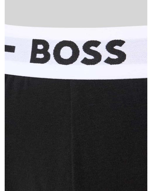 Boss Slip mit elastischem Bund im 3er-Pack in Black für Herren