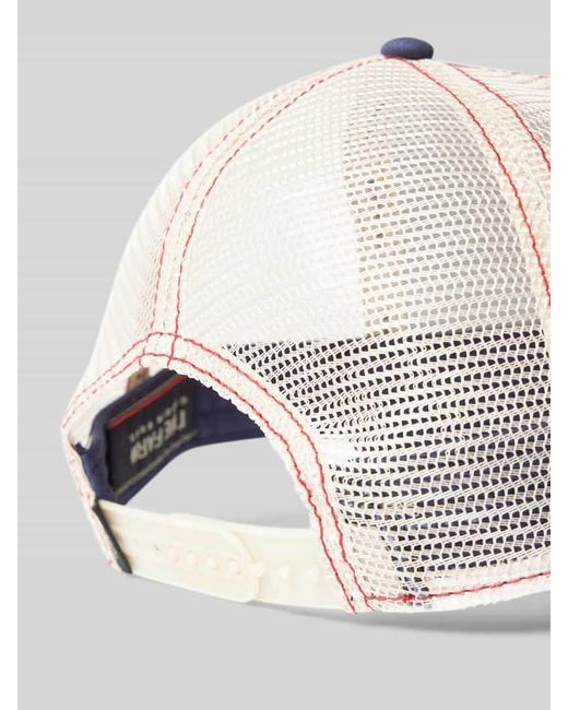 Goorin Bros Trucker Cap mit Motiv-Badge Modell 'The Freedom Eagle' in Pink für Herren