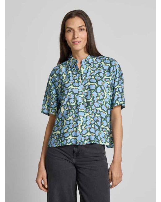 Jake*s Blue Regular Fit Bluse mit 1/2-Arm
