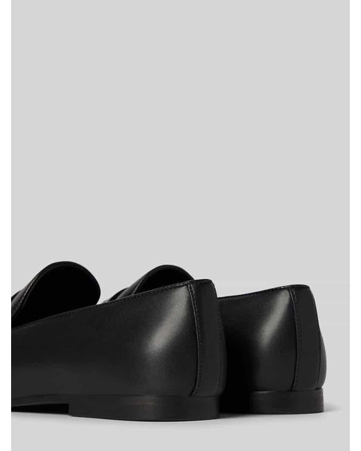 Joop! Black Penny-Loafer aus Leder mit Schaftbrücke Modell 'UNICO FILIPPA'