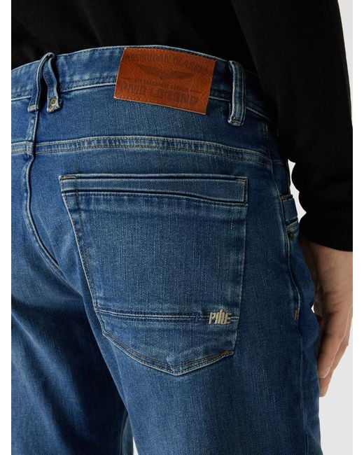 PME LEGEND Regular Fit Jeans Met Lyocell in het Blue voor heren