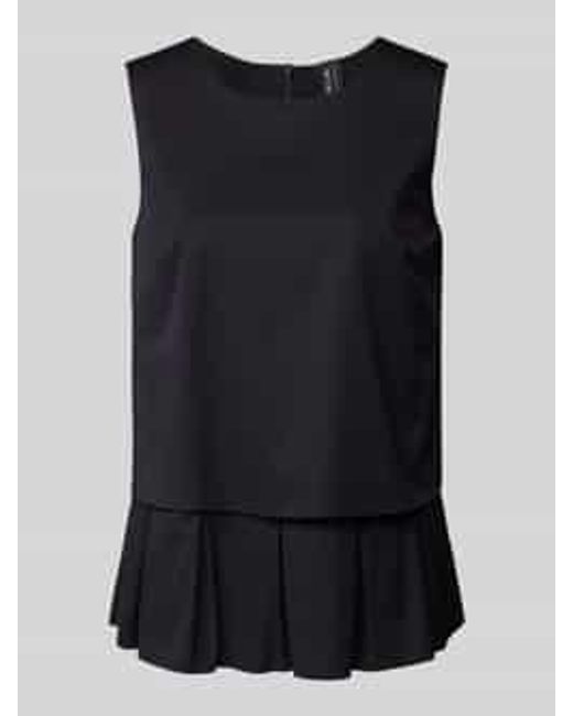 Marc Cain Regular Fit Blousetop in het Black
