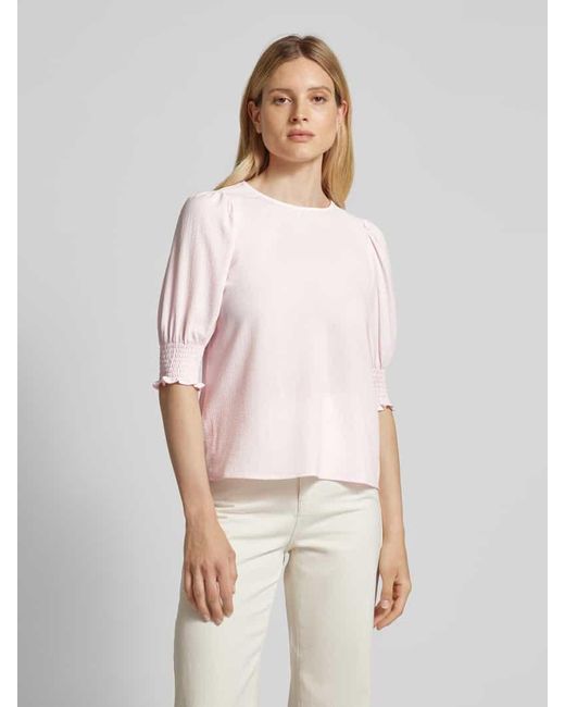 Vero Moda Pink Bluse Mit Smok-Details Modell 'Nina'