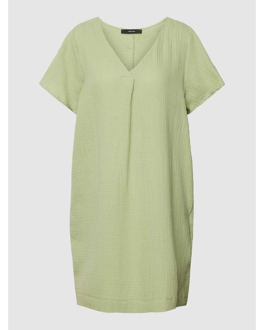 Vero Moda Mini-jurk Met Structuurmotief in het Green