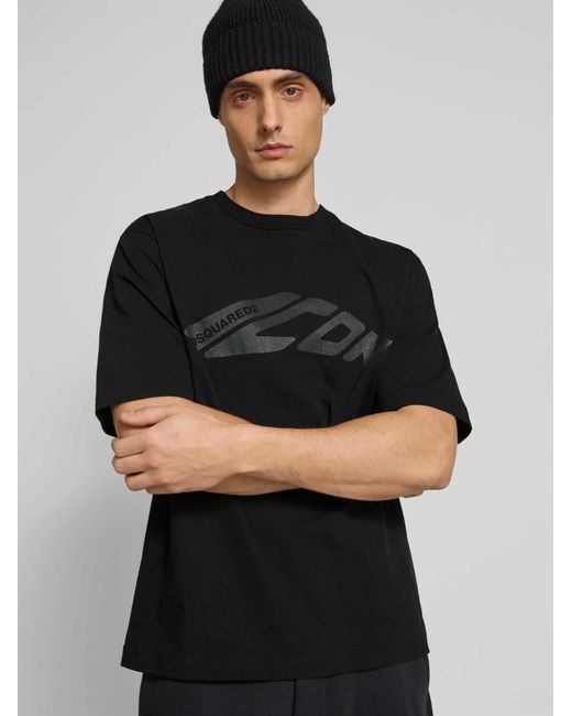 DSquared² T-Shirts in het Black voor heren