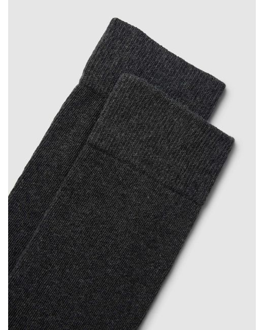 S.oliver Socken aus Bio-Baumwolle im 2er-Pack in Black für Herren