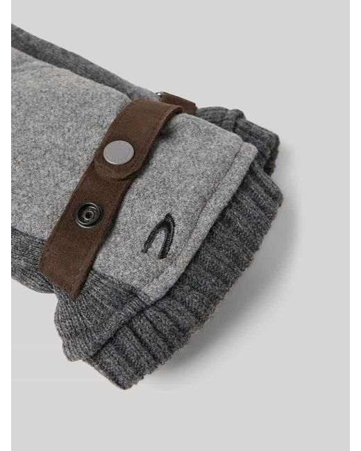 Camel Active Handschuhe aus Woll-Mix in Gray für Herren
