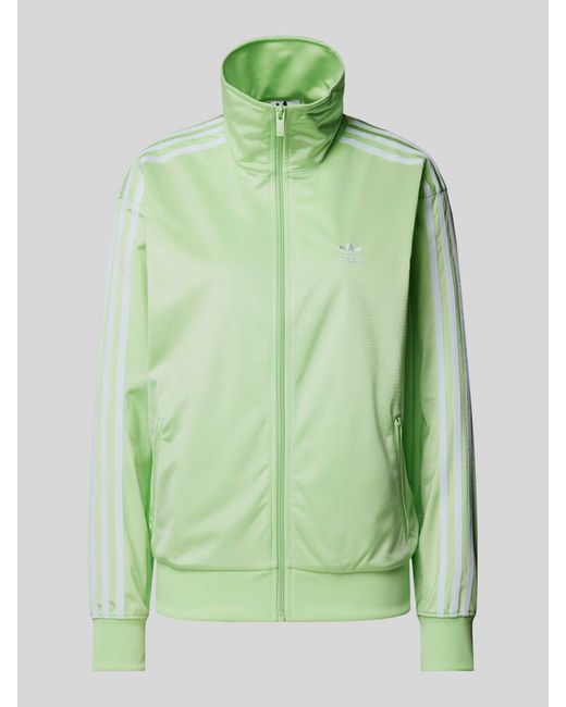 Adidas Originals Green Trainingsjacke mit Stehkragen Modell 'FIREBIRD'