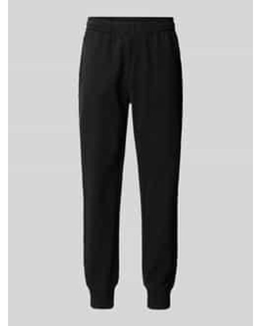 Superdry Sweatpants Met Labelstitching in het Black voor heren