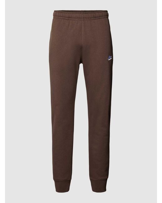 Nike Sweatpants mit Label-Stitching in Brown für Herren
