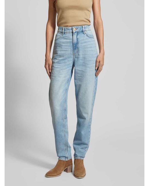 Boss Blue Regular Fit Jeans Im 5-Pocket-Design Modell 'Ruth'