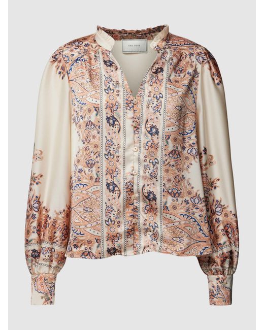 Neo Noir Multicolor Bluse mit Paisley-Muster Modell 'Massima'