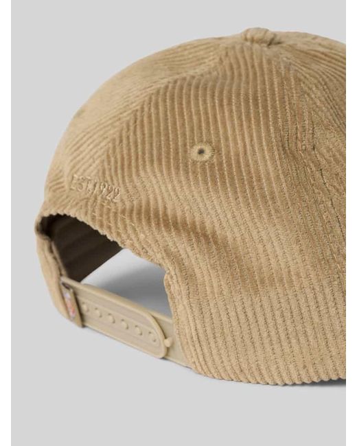 Dickies Basecap mit Label-Stitching Modell 'HARDWICK' in Natural für Herren