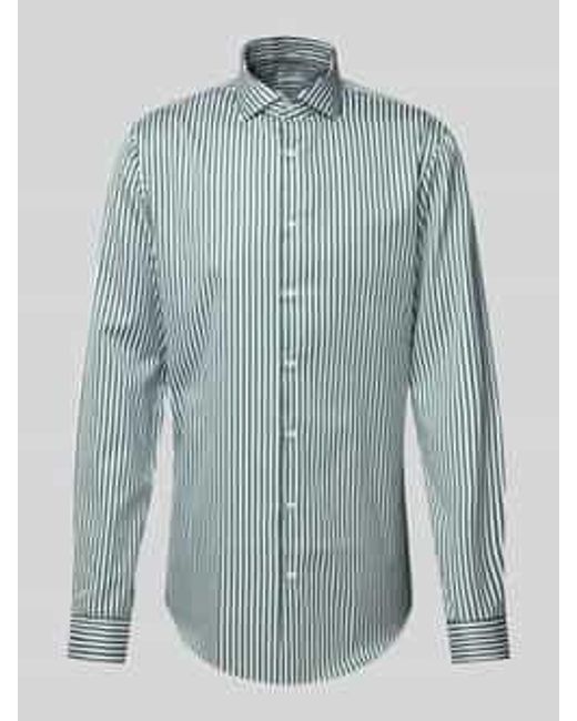 Jake*s Slim Fit Zakelijk Overhemd Van Premium Kwaliteit Met Extra Lange Mouwen in het Blue voor heren