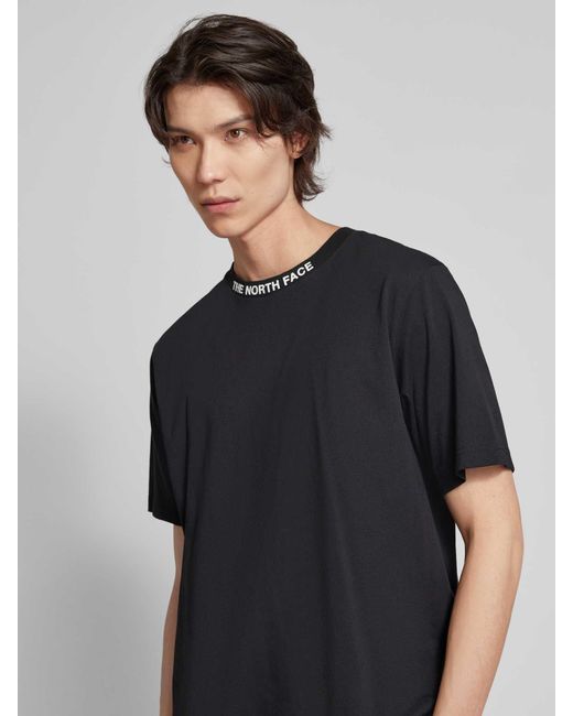 The North Face T-Shirt mit Label-Print Modell 'ZUMU' in Black für Herren