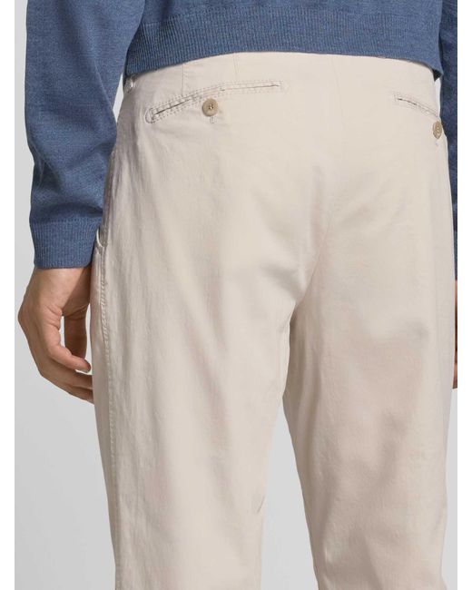 Brax Regular Fit Chino in het White voor heren