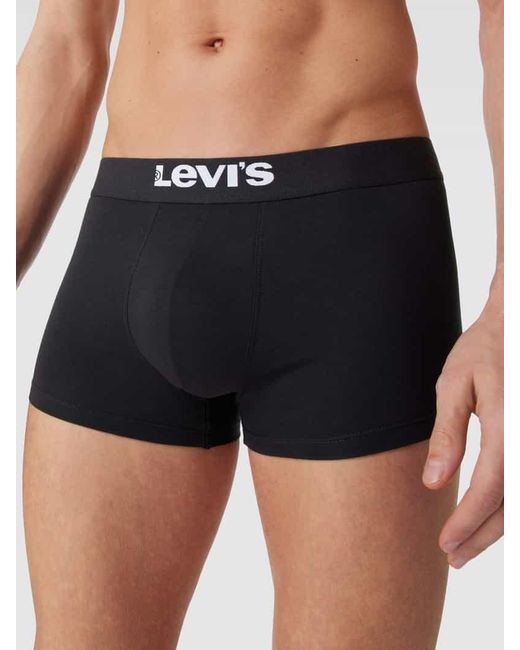 Levi's Trunks Mit Elastischem Logo-Bund Modell 'Solid Basic Trunk' in Blue für Herren