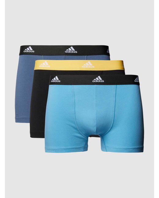 Adidas Boxershort Met Elastische Band in het Blue voor heren