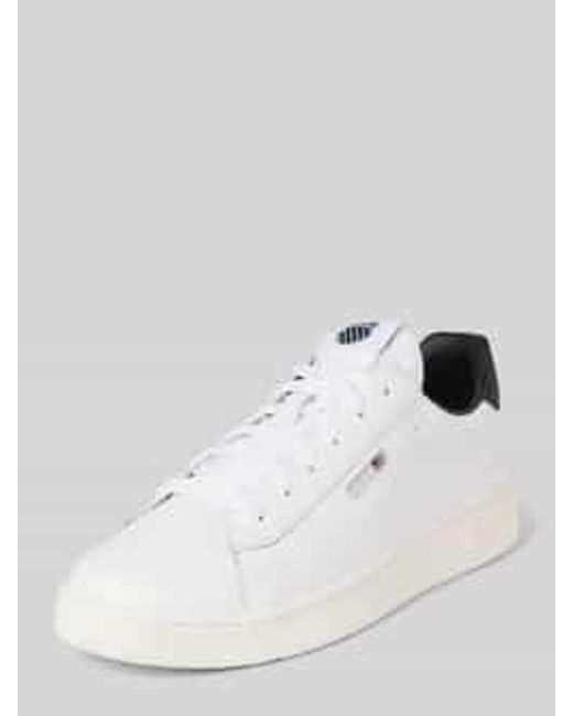 K-swiss Sneakers Met Labeldetails in het White voor heren