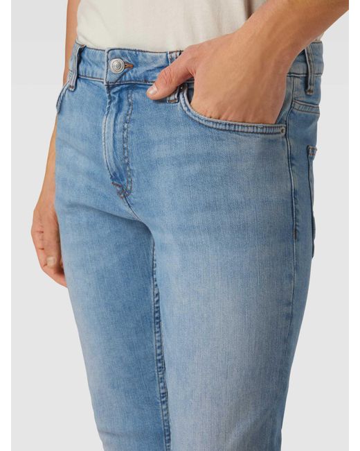 Only & Sons Slim Fit Jeans Met Steekzakken in het Blue voor heren