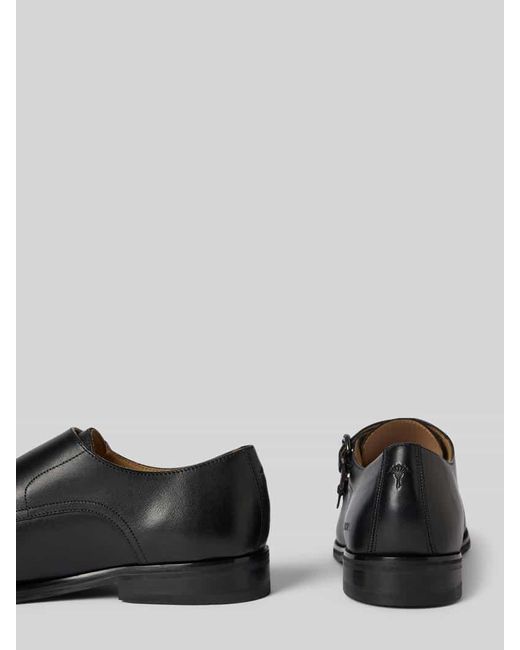 Joop! Lederschuhe mit Monk Straps Modell 'pero kleitos' in Black für Herren