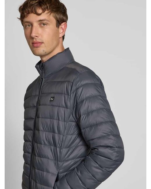 Blend Steppjacke mit Stehkragen Modell 'Romsey' in Blue für Herren