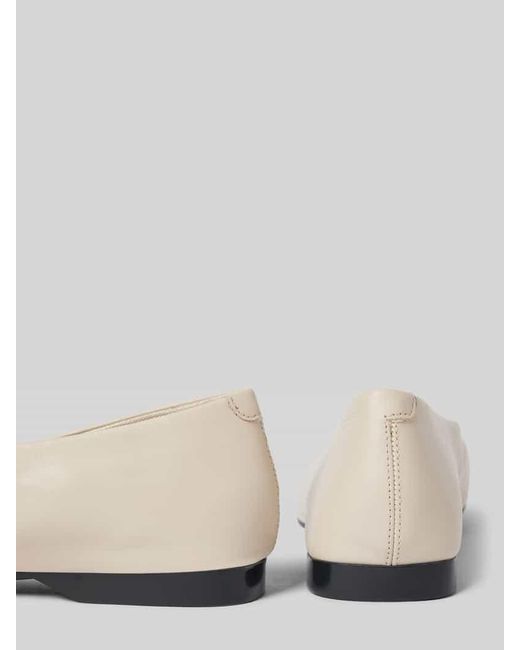 Vagabond Natural Ballerinas mit Blockabsatz Modell 'Delia'