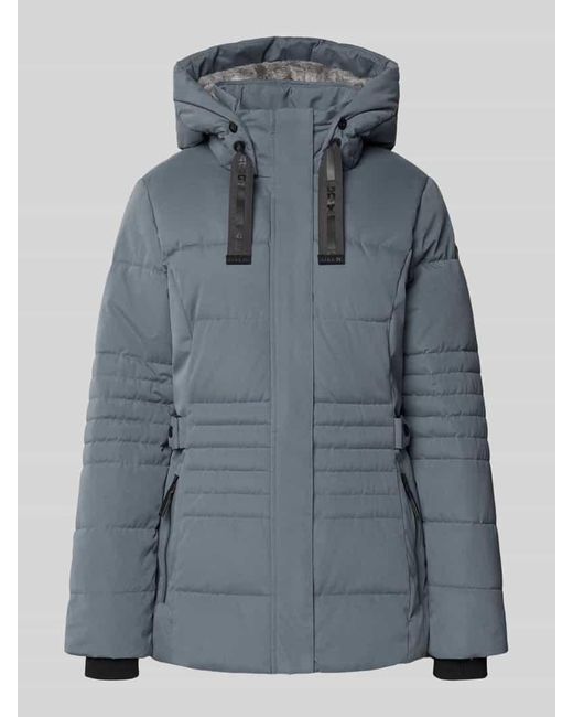 G.i.g.a. Dx Blue Steppjacke mit verdecktem Zweiwege-Reißverschluss