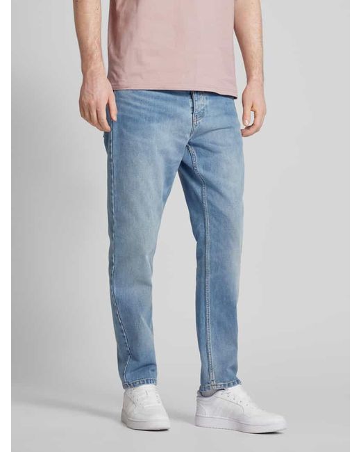 Carhartt Regular Fit Jeans im Used-Look in Blue für Herren
