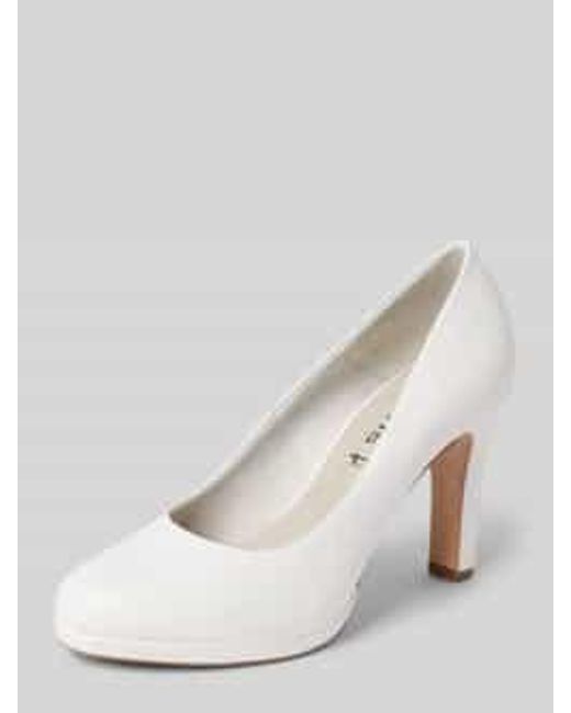 Tamaris Pumps Met Naaldhak in het Natural