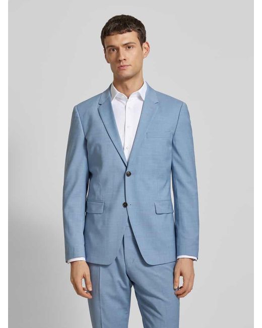 Tiger Of Sweden Anzug mit feinem Strukturmuster Modell 'S.JAMIE.' in Blue für Herren