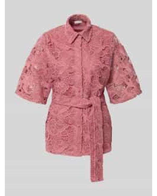 Jake*s Blouses Korte Mouw in het Pink
